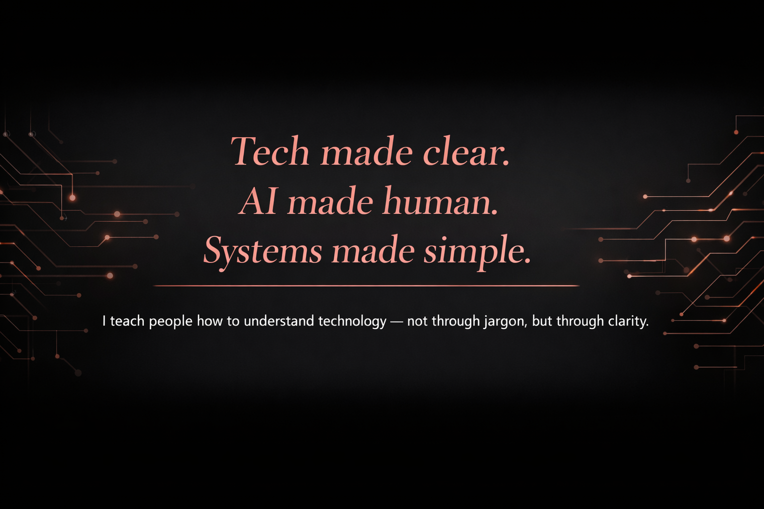 Promptly Melissa: Tech Made clear.AI made human. Systems made simple.